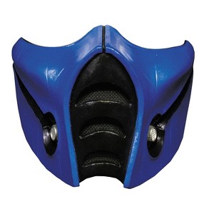 Adult Mortal Kombat 9 Sub-Zero Ninja Costume Mask -  - Blue - 1 of 1