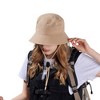 Anna-Kaci Lightweight Packable Bucket Hat with Ventilated Crown Chin Strap and Adjustable Fit for Travel Hiking and Outdoor Use - 3 of 4