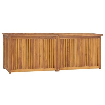 vidaXL Garden Box Teak Solid teak wood Large Garden Box Rectangular