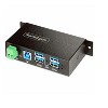 StarTech.com Managed 4-Port USB Hub with Heavy Duty Metal Housing 5G4AINDRMUSBAHUB - 2 of 4