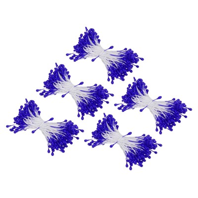 Unique Bargains Handmade Flexible Durable Artificial Flower Stamen 3mm 750 Pcs