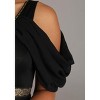 HalloweenCostumes.com Women's Goddess Black Dress - 2 of 4