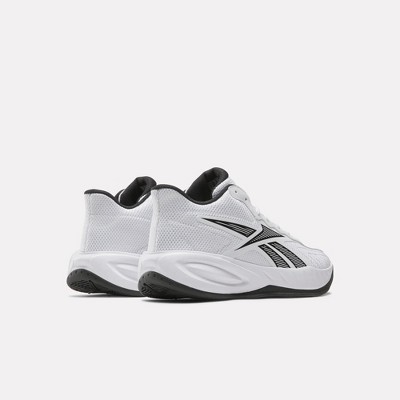 Reebok Press Basketball Shoes Size M 5.5 / W 7 White/Core Black/Barely Grey — фото 3
