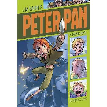 Peter Pan - (Graphic Revolve: Common Core Editions) by  J M Barrie (Paperback)