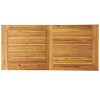 NicBex Dining Table Kitchen Table Modern Rectangular Dining Table  for Dining Room, Restaurant - 3 of 4