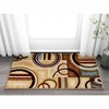 Well Woven Deco Rings Geometric Modern Casual Area Rug - 2 of 4