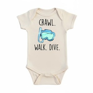 Diving Newborn Baby Onesie® Bodysuit GS1 - 1 of 4