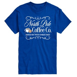 Men's - Instant Message - North Pole Coffee Co Short Sleeve Graphic T-Shirt - 1 of 4
