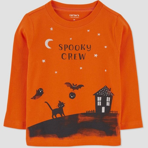 Carter's Just One Toddler Halloween T-shirt - Orange Target