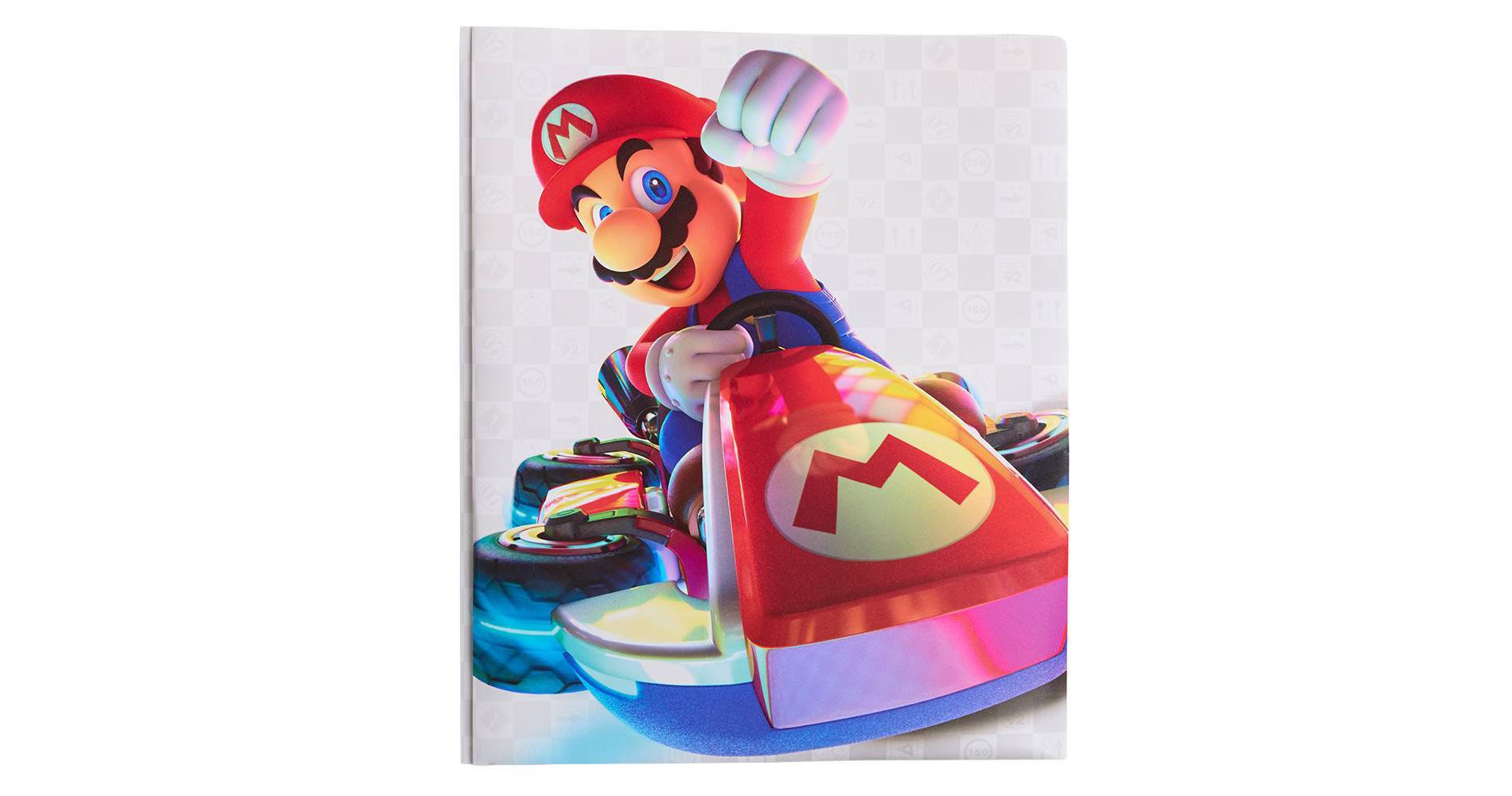 Mario 2 Kart Poly Prong File Folder