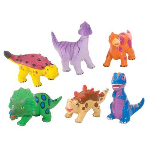 Wild Republic Soft and Squeezable Dinosaur Playset - image 1 of 4