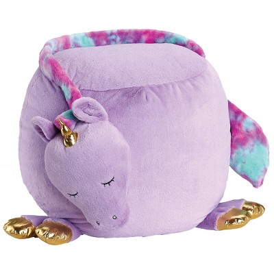 unicorn plush chair