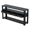 Bella Depot 62.2''W Modern Console Table with 4 Drawers and 2 Shelves - image 2 of 4