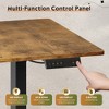 GALAXHERO 71 Inch Electric Standing Desk, Ergonomic Sit-to-Stand Desk with LED Touchscreen, 3 Memory Presets & Hook for Home Office - 3 of 4