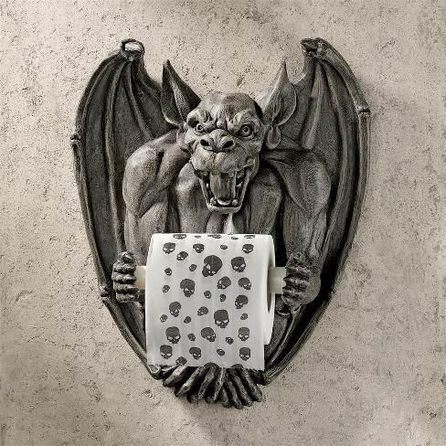 Flush The Gargoyle Gothic Toilet Paper Holder : Target
