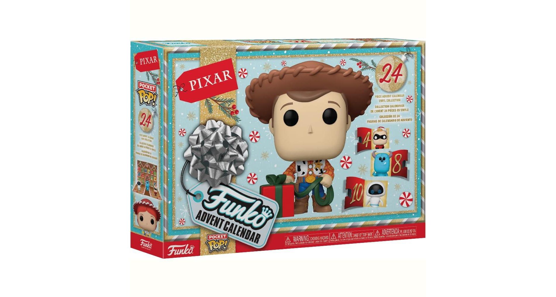 Funko Pocket Pop! Pixar - Disney  24-day Countdown Advent Calendar Mini Figures