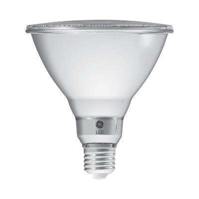 GE 100 Watt Par 38 Floodlight Bulbs - 2 Pack, 1500 Lumen, White Halogen, Open Box