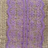 Unique Bargains Burlap Lace Edge Party Decoration Craft Ribbon Strap Roll - 3 of 4