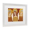 Trademark Fine Art - Medana Gabbard Angels And Sunflowers Matted Framed Art - 3 of 4