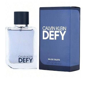 Calvin Klein Defy By Calvin Klein Men Mandarin Orange, Black Pepper, Saffiano Leather, Suede, Vetiver Edt Spray 3.4 Oz - 1 of 1