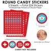 Big Dot of Happiness Nurse Graduation - Medical Nursing Graduation Party Small Round Candy Stickers - Party Favor Labels - 324 Count - 3 of 4