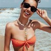 Statement Shell Bib Choker Necklace for Women Chunky Natural Freshwater Shell Conch Starfish Pearl Pendent Costume Collar Beach Necklace - 2 of 4