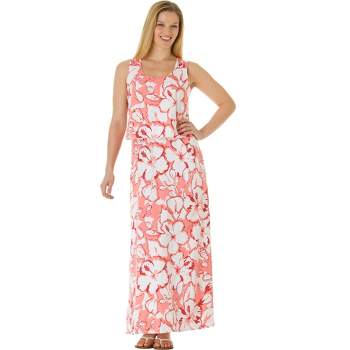 Woman Within Women's Plus Size Layered Popover Maxi Dress
