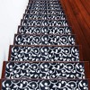 Sussexhome Leaves Collection Non-Slip Carpet Stair Treads, 9" X 28" - 2 of 4
