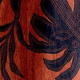 stitched floral picante