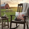 Manual Woodworkers & Weavers Farmhouse Pig Pillow – Field of Home 18x13 inch Climaweave Pillow - 3 of 3