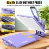 HOMDOX Heat Press 15" × 15" Digital Heat Up Fast & Even Pro Pull Out Lower Platen Slide Out Heat Transfer Sublimation mashine Purple - 2 of 4