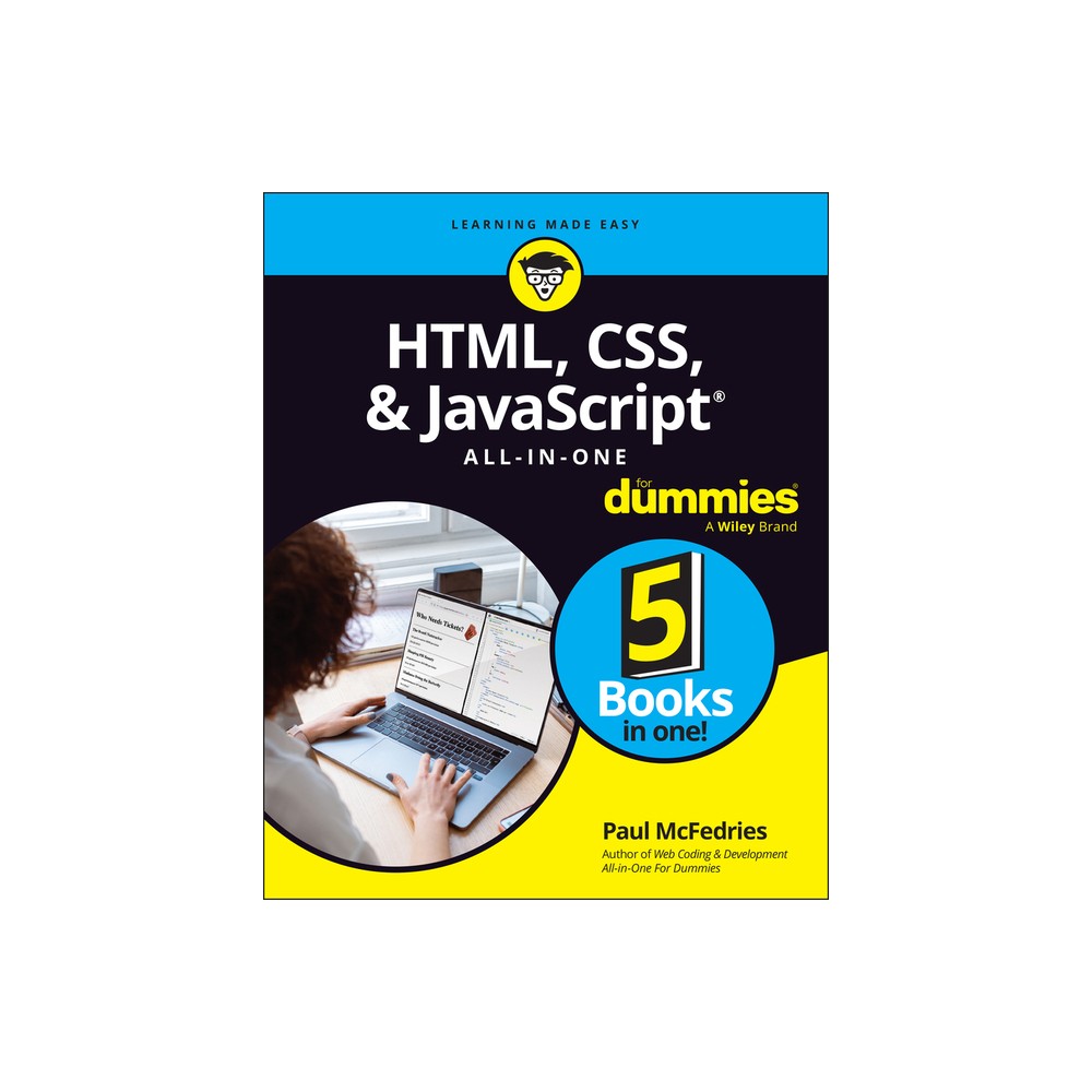 Html, Css, & JavaScript All-In-One for Dummies - by Paul McFedries (Paperback)