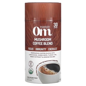 Om Mushrooms Mushroom Coffee Blend, 6.24 oz (177 g) - 1 of 2