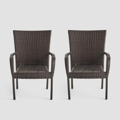 black wicker chair target