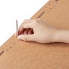 HITOUCH BUSINESS SERVICES Reinforced Classification Folder 2" Exp Legal Size Kraft Brown 50/BX - 4 of 4