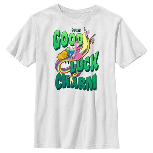 Boy's Adventure Time Good Luck Charm T-Shirt - image 1 of 4