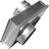 Builder's Best SAF-TDUCT Zero Periscope Dryer Vent, Adjustable from 0-5" Length, Smooth Rigid Metal Construction, Comes with Steel Clamps - 3 of 3