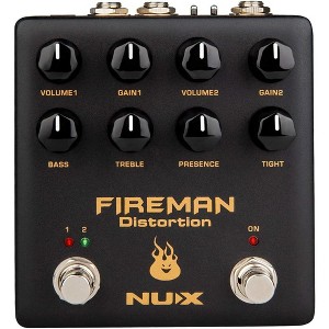 NUX NDS-5 Fireman Distortion Effect Guitar Pedal - 1 of 4