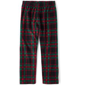The Children's Place Boys Plaid Microfleece Pajama Pants - 1 of 3