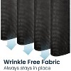 LiBa Premium Waffle Weave Shower Curtain - Water Repellent and Heavyweight, Hotel Quality, Machine Washable Liner for Bathroom - 4 of 4