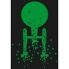 Juniors Womens Star Trek St. Patrick's Enterprise Clover Fill Festival Muscle Tee - 2 of 4