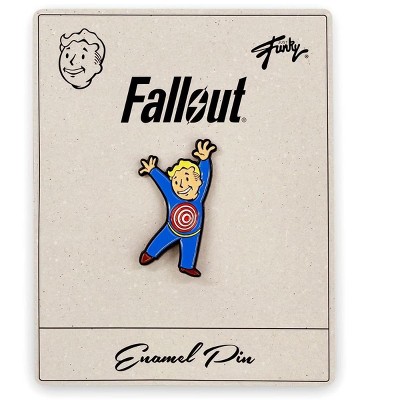 Just Funky Fallout Collectibles | Vault Boy Collector’s Edition Moving Target Perk Pin