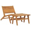 vidaXL Garden Chair Natural Teak - 2 of 4