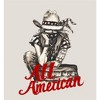 All American Cowgirl Adult Long Sleeve Hoodie - 2 of 2