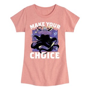 Girls' - Disney - Ursela Make Your Choice Fitted Short Sleeve Graphic T-Shirt - 1 of 4