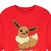 Boys' - Pokémon - Happy Eevee Long Sleeve Graphic T-Shirt - 2 of 4