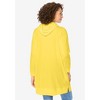 Woman Within Plus Size Longer-Length Hoodie Sweatshirt. - 3 of 4