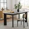 PexFix George Oval 67"x33.5" Dining Table Solid Wood Kitchen Tables - 2 of 4