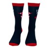 Crazy Dog T-Shirts Men's I Saw That You Nasty Socks Funny Xmas Party Santa Claus Sees You Joke Footwear - 3 of 4