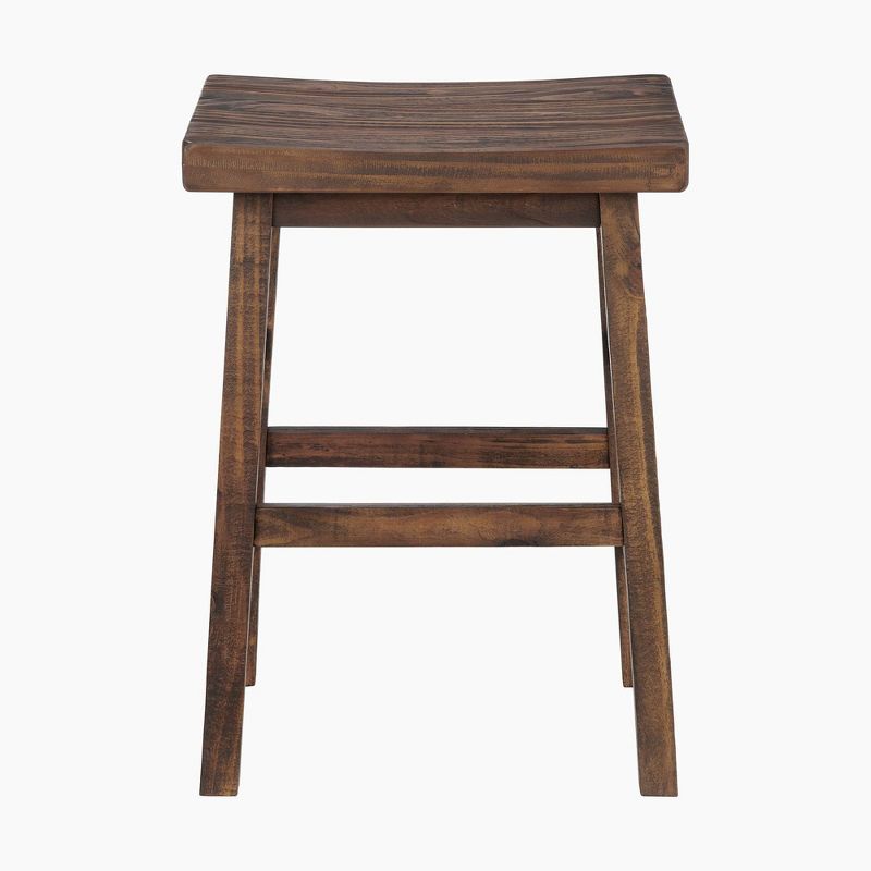 26&#34; Counter Height Barstool Hardwood Brown - Alaterre Furniture, 3 of 9